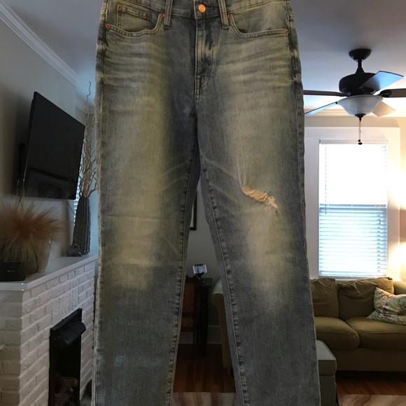 J.Crew slim broken in boyfriend jeans. - Picture 3 of 8